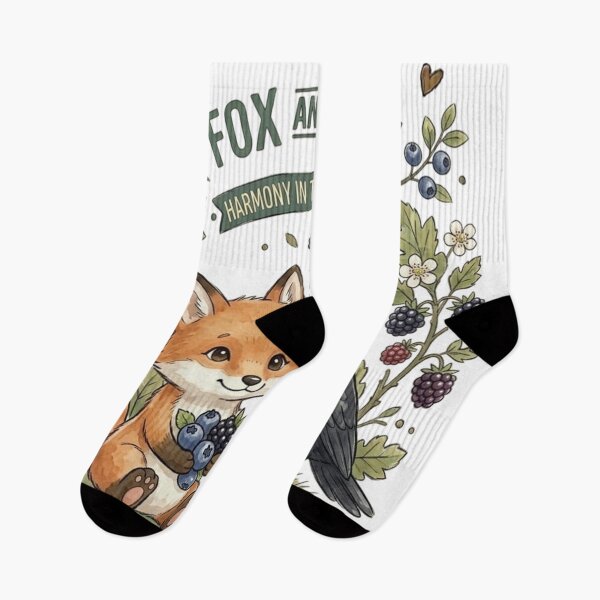 Item preview, Sweet Fox & Crow Art designed and sold by AetherEcho.