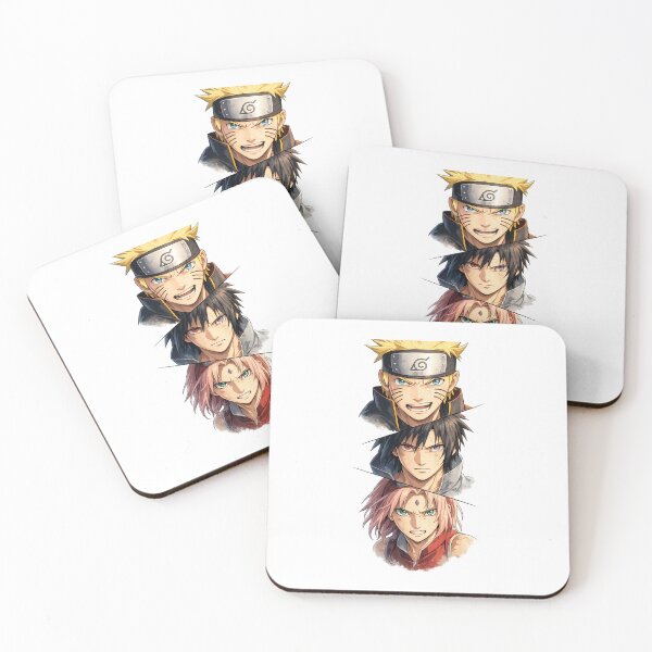 Item preview, Team 7 Ninja Trio Naruto Sasuke Sakura designed and sold by AllGBlArt.