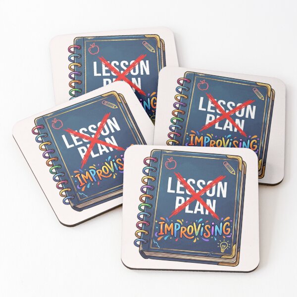 Item preview, Funny Teacher Lesson Plan Improvising Gift - Classroom Humor designed and sold by AkDesign022.