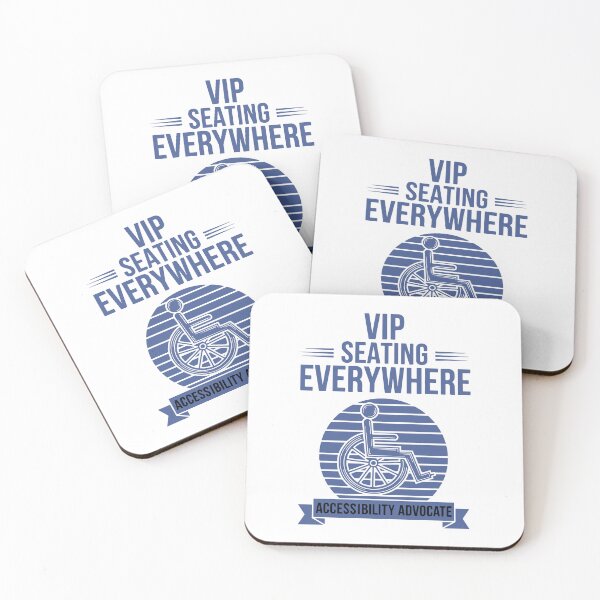 Item preview, Disability Awareness Vip Seating Everywhere designed and sold by LuminOrb.