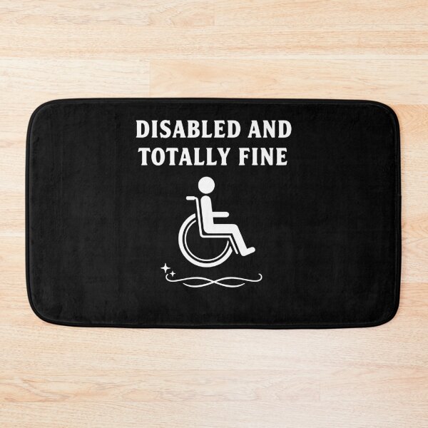 Item preview, Disability Awareness Disabled And Totally Fine designed and sold by LuminOrb.