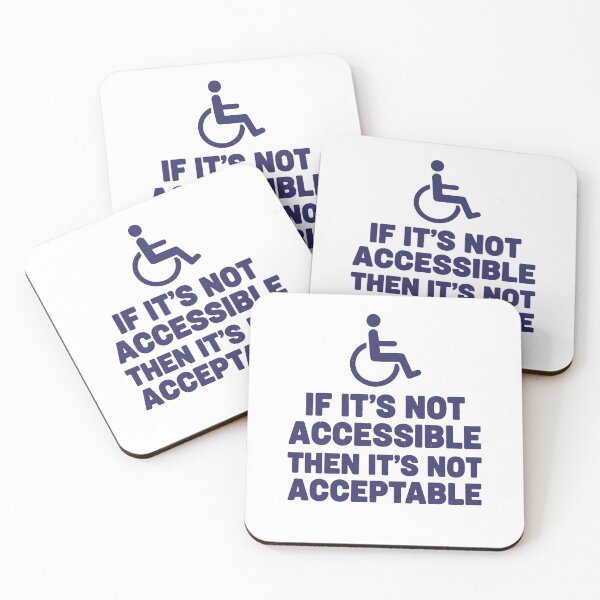 Item preview, Disability Awareness If Its Not Accessible designed and sold by LuminOrb.