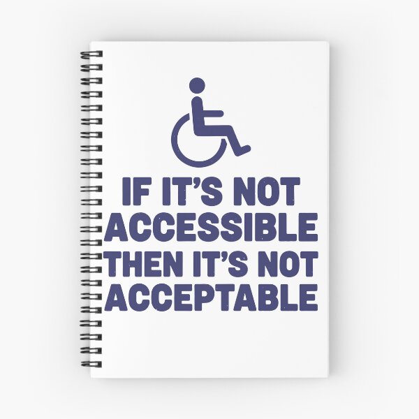 Item preview, Disability Awareness If Its Not Accessible designed and sold by LuminOrb.
