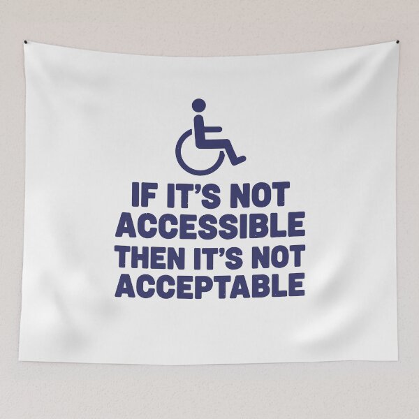 Item preview, Disability Awareness If Its Not Accessible designed and sold by LuminOrb.