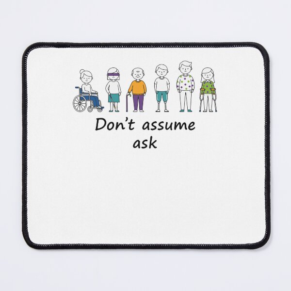 Item preview, Disability Awareness Autism Awareness Dont Assume designed and sold by LuminOrb.