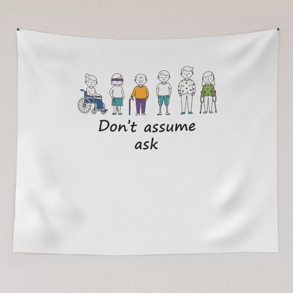 Item preview, Disability Awareness Autism Awareness Dont Assume designed and sold by LuminOrb.