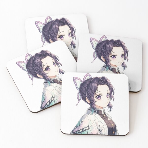 Item preview, Shinobu Kocho - The Insect Hashira Anime Fan Art designed and sold by AllGBlArt.