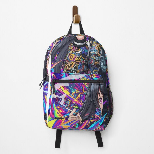 Item preview, Cyberpunk Anime Girl Streetwear Neo Aesthetic Art designed and sold by InkRebelprint.