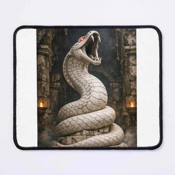 Item preview, giant snake statue designed and sold by mentalmichelle.