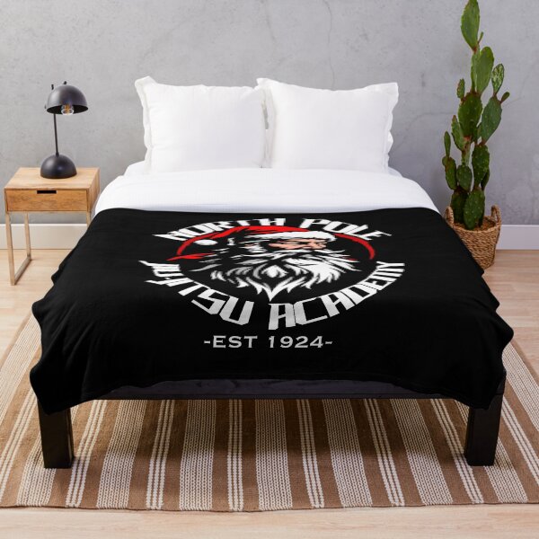 Artikelvorschau, North Pole Jiu Jitsu Academy Professor Santa Logo entworfen und verkauft von RariTeesShop.