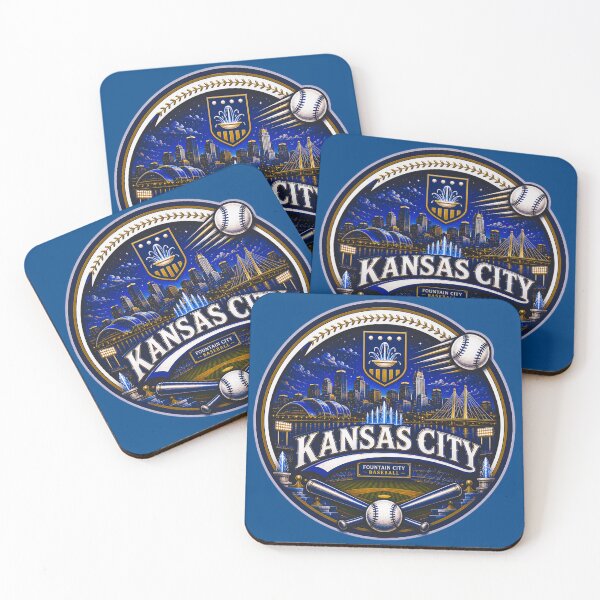 Item preview, Kansas City Baseball Style Logo Shirt – Fountain City Sports Hoodie, Sticker & Fan Gift designed and sold by TKOprintdesigns.