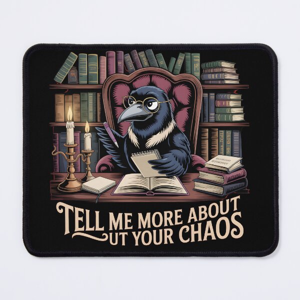 Item preview, Tell Me More About Your Chaos Gothic Crow Therapist designed and sold by Fitswear.