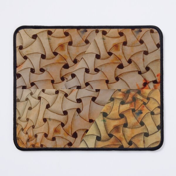 Item preview, Geometric Weave - Terracotta & Bone designed and sold by KarinKaefer.