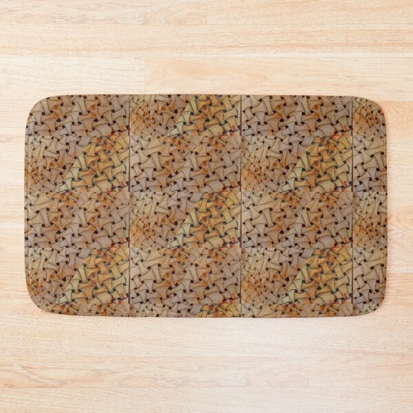 Item preview, Geometric Weave - Terracotta & Bone  designed and sold by KarinKaefer.