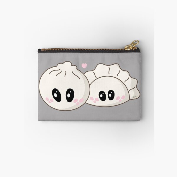 Item preview, Dumpling Besties – Kawaii Bao and Pierogi Hug designed and sold by SKETCHYANDGRAPHIC.