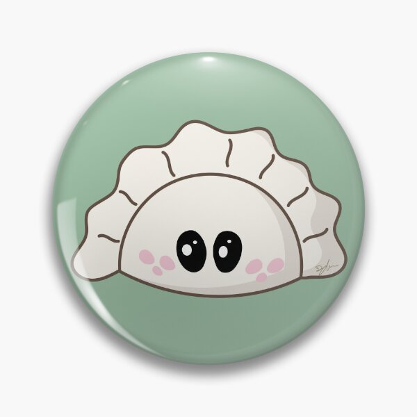 Item preview, Kawaii Polish Pierogi – Cute Dumpling Character designed and sold by SKETCHYANDGRAPHIC.