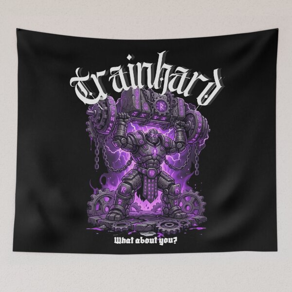 Item preview, Train Hard: Cyber Titan Powerlift designed and sold by TrainHardCo.