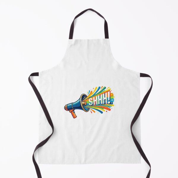 Item preview, Funny Teacher Gift Loud Shhh Megaphone Classroom Humor designed and sold by AkDesign022.