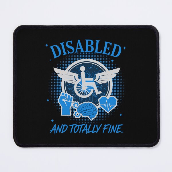 Item preview, Disability Awareness Disabled And Totally Fine designed and sold by LuminOrb.