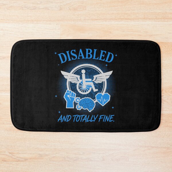 Item preview, Disability Awareness Disabled And Totally Fine designed and sold by LuminOrb.