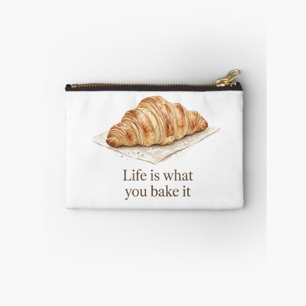 Item preview,  Life is What You Bake It – Elegant Croissant Bakery Aesthetic designed and sold by Verycutethings.