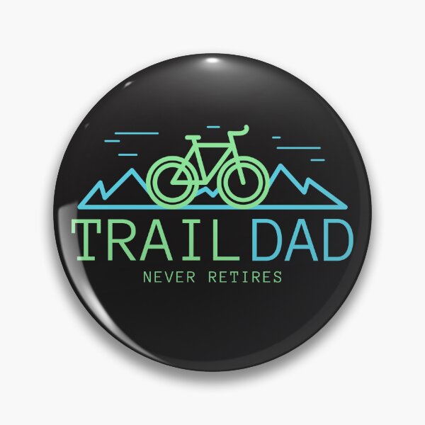 Item preview, Trail Dad Never Retires - MTB Dad designed and sold by GreyTee.