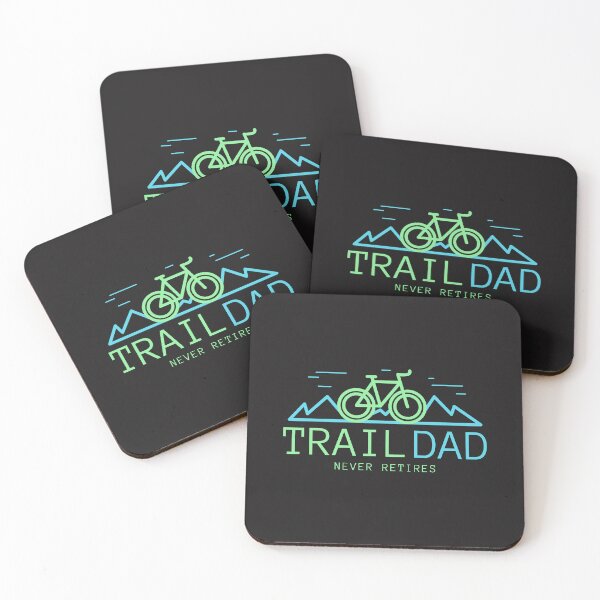Item preview, Trail Dad Never Retires - MTB Dad designed and sold by GreyTee.
