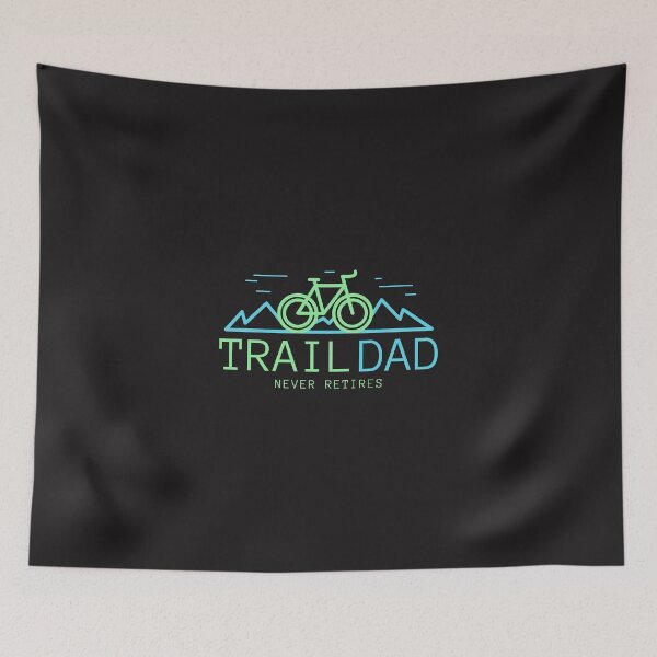 Item preview, Trail Dad Never Retires - MTB Dad designed and sold by GreyTee.