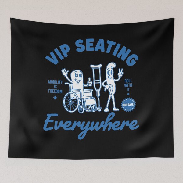 Item preview, Disability Awareness VIP Seating Everywhere designed and sold by LuminOrb.