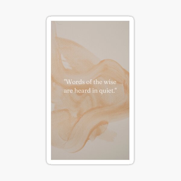 Item preview, Words of wise quote designed and sold by Meaningifts.