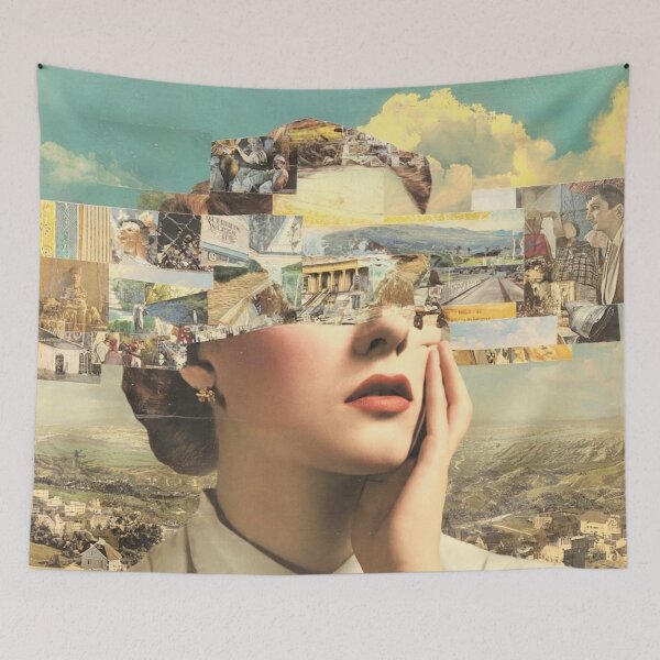 Item preview, Collage Dreams designed and sold by sueviolaart.