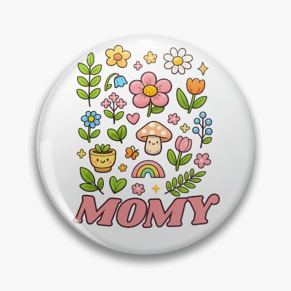 Item preview, Cute Momy Floral Cartoon – Mother’s Day Art designed and sold by LuveraxArt.