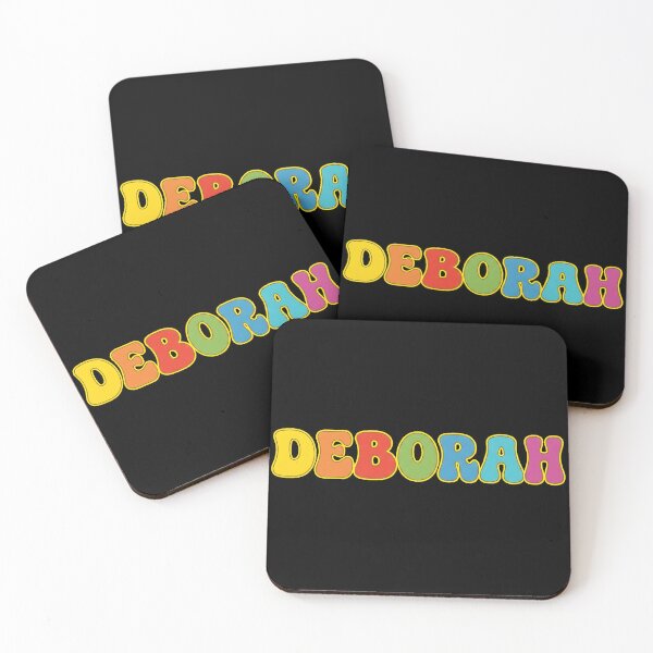 Item preview, ❤️ Deborah Personalized Name Wavy Retro Shirt, Coffee Mug, Sticker Gift designed and sold by HelixPedia.