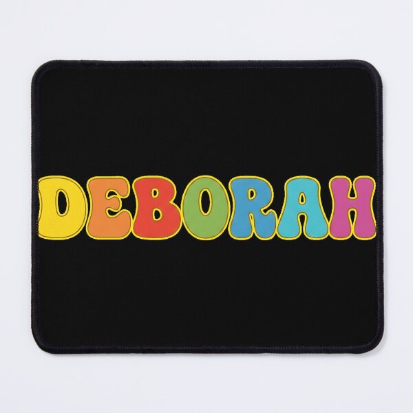 Item preview, ❤️ Deborah Personalized Name Wavy Retro Shirt, Coffee Mug, Sticker Gift designed and sold by HelixPedia.