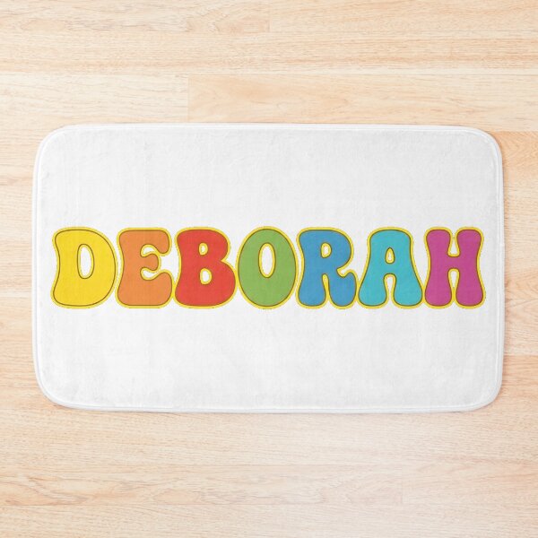 Item preview, ❤️ Deborah Personalized Name Wavy Retro Shirt, Coffee Mug, Sticker Gift designed and sold by HelixPedia.