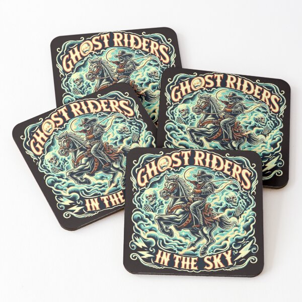 Item preview, Ghost Riders in the Sky Vintage Cowboy Design designed and sold by GardenReign.