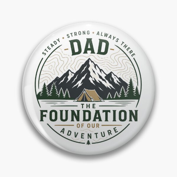 Item preview, Father's Day Outdoor Dad Adventure Gift Mountain Camping Dad designed and sold by ExprezzDesigns.