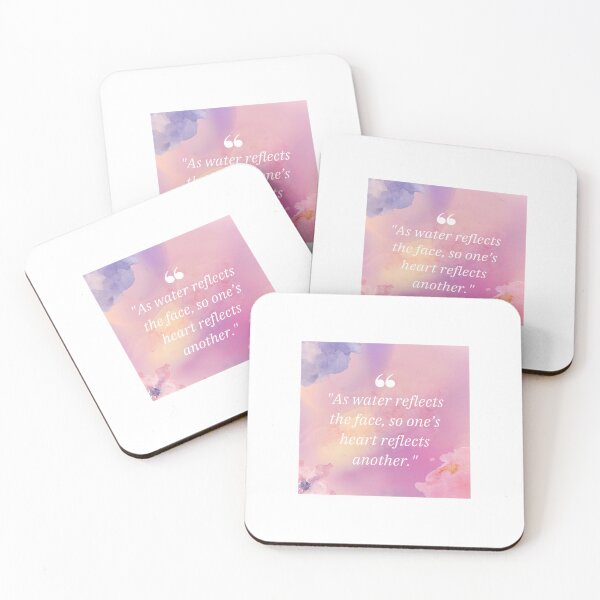 Item preview, As water reflects quote designed and sold by Meaningifts.
