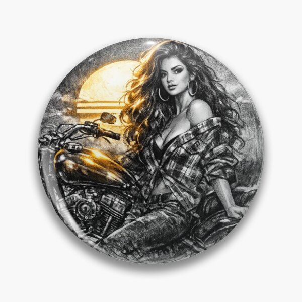 Item preview, "Biker Rebels: The Feminine Elegance" designed and sold by CHRIST5000.