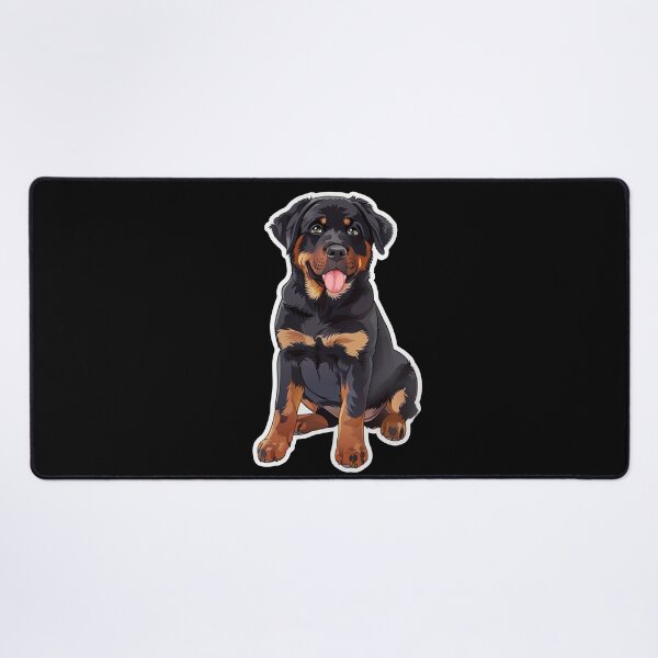 Item preview, Realistic Rottweiler Dog Sticker | Powerful Loyal Guardian Breed Portrait | Protective Dog Lover Gift designed and sold by TheTodayTribe.