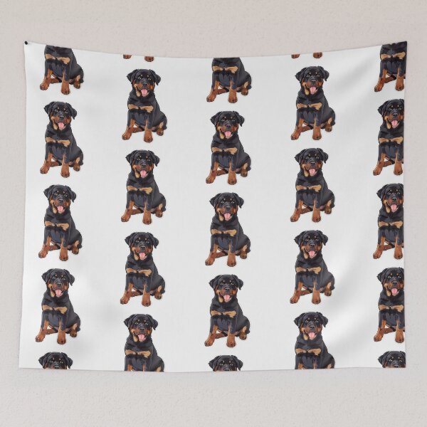 Item preview, Realistic Rottweiler Dog Sticker | Powerful Loyal Guardian Breed Portrait | Protective Dog Lover Gift designed and sold by TheTodayTribe.