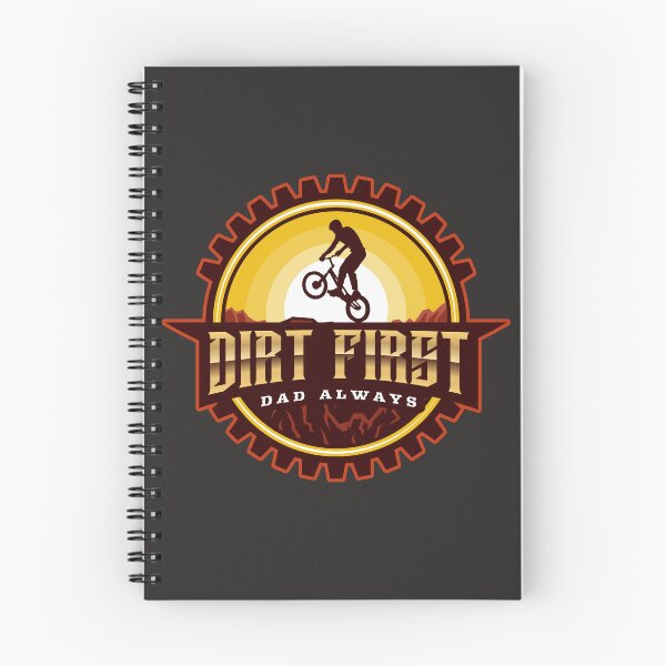 Item preview, Dirt First, Dad Always - MTB Dad designed and sold by GreyTee.