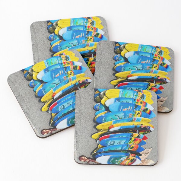 Item preview, Island Colors - Hand-Painted Bahamas Surfboard Art designed and sold by Cruisebysunny.