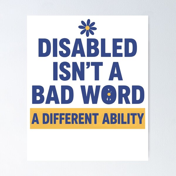 Item preview, Disability Awareness Disabled Isnt A Bad Different designed and sold by LuminOrb.