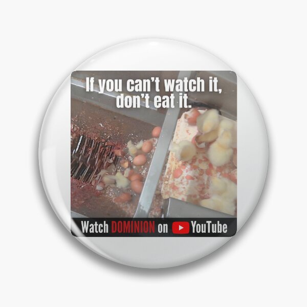 Artikelvorschau, Wenn du es nicht anschauen kannst, iss es nicht. Schau dir Dominion auf YouTube an. Veganer Aufkleber entworfen und verkauft von vegan4lyfe.