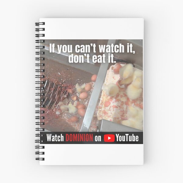 Item preview, If you can’t watch it, don’t eat it. Watch Dominion on YouTube. Vegan sticker designed and sold by vegan4lyfe.