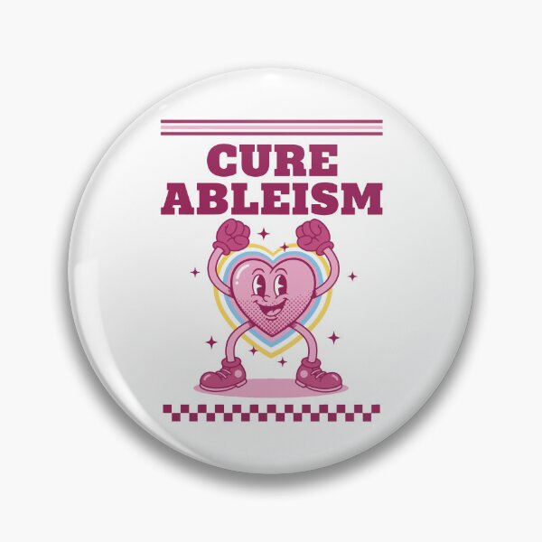 Item preview, Disability Awareness Cure Ableism Disability Pride designed and sold by LuminOrb.