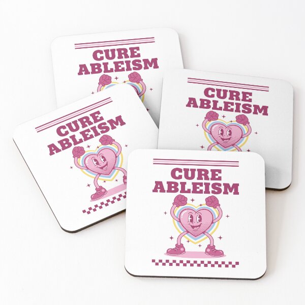 Item preview, Disability Awareness Cure Ableism Disability Pride designed and sold by LuminOrb.