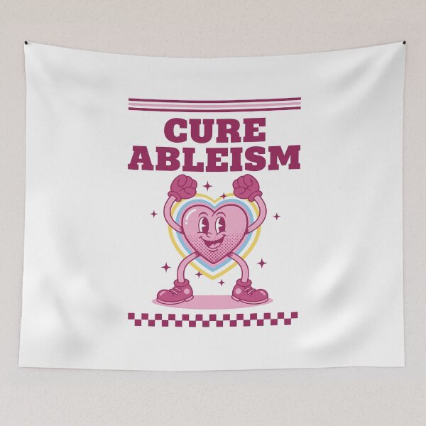 Item preview, Disability Awareness Cure Ableism Disability Pride designed and sold by LuminOrb.