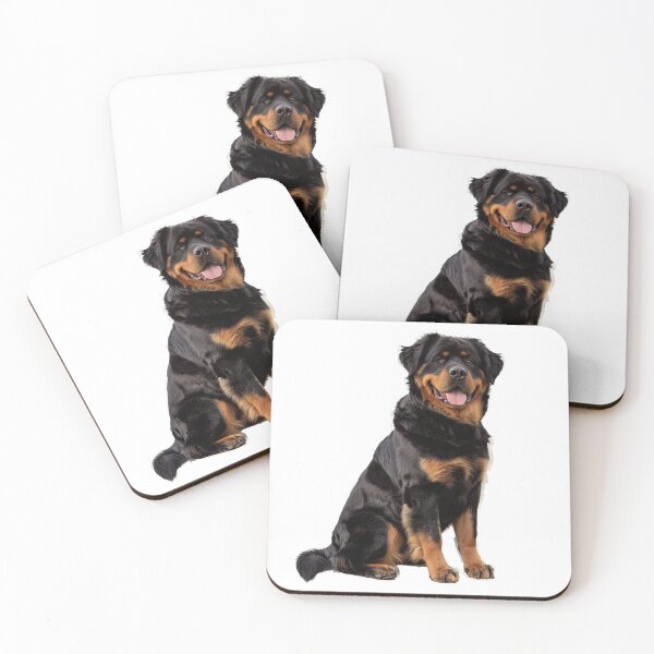 Item preview, Realistic Rottweiler Dog Sticker | Powerful Loyal Guardian Breed Portrait | Protective Dog Lover Gift 002 designed and sold by TheTodayTribe.
